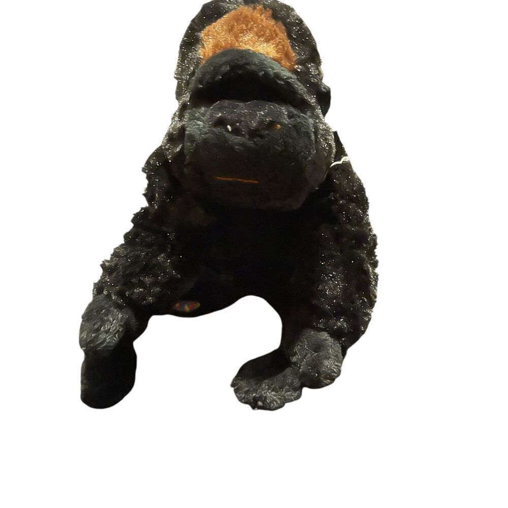 Ganz Black Gorilla Monkey Plush 8"